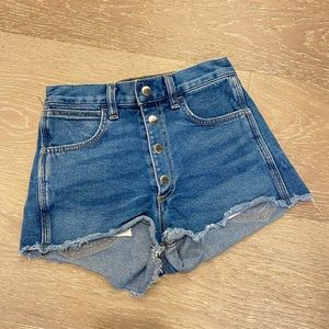 Size 23 worn once Rag n Bone jean shorts
